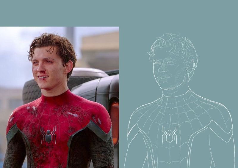 Reference and Initial Sketch