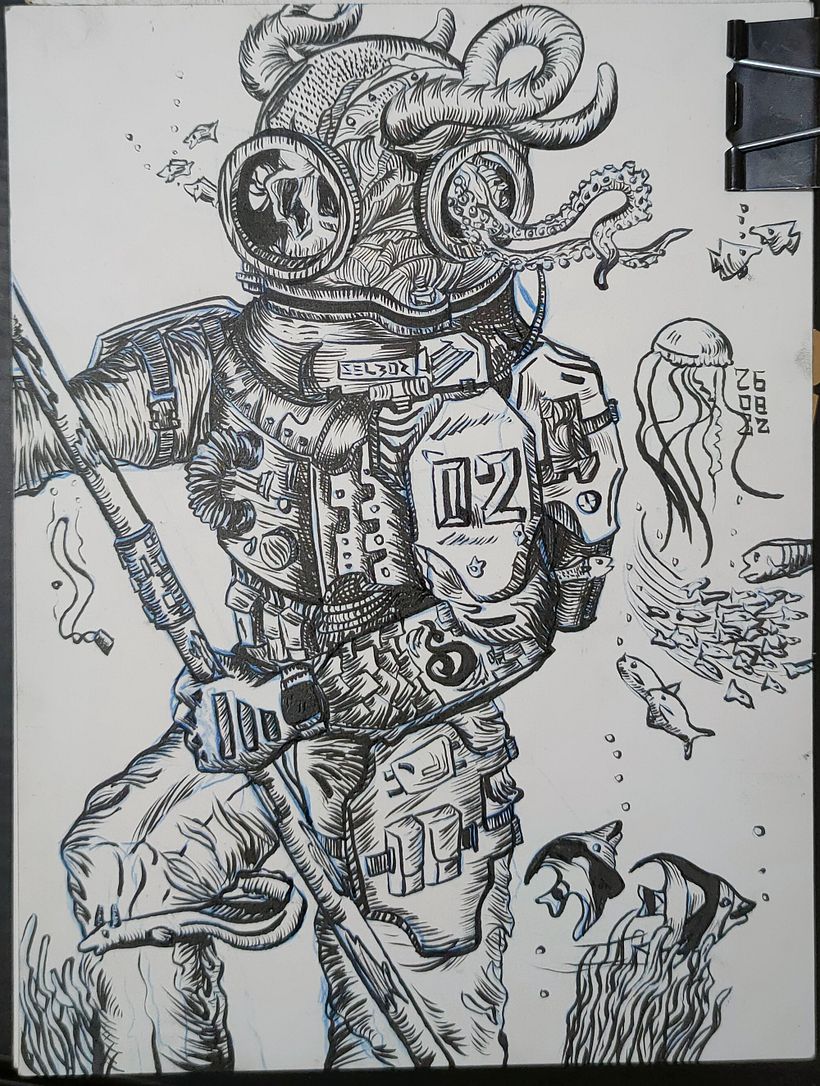 Crazy diving suit 2