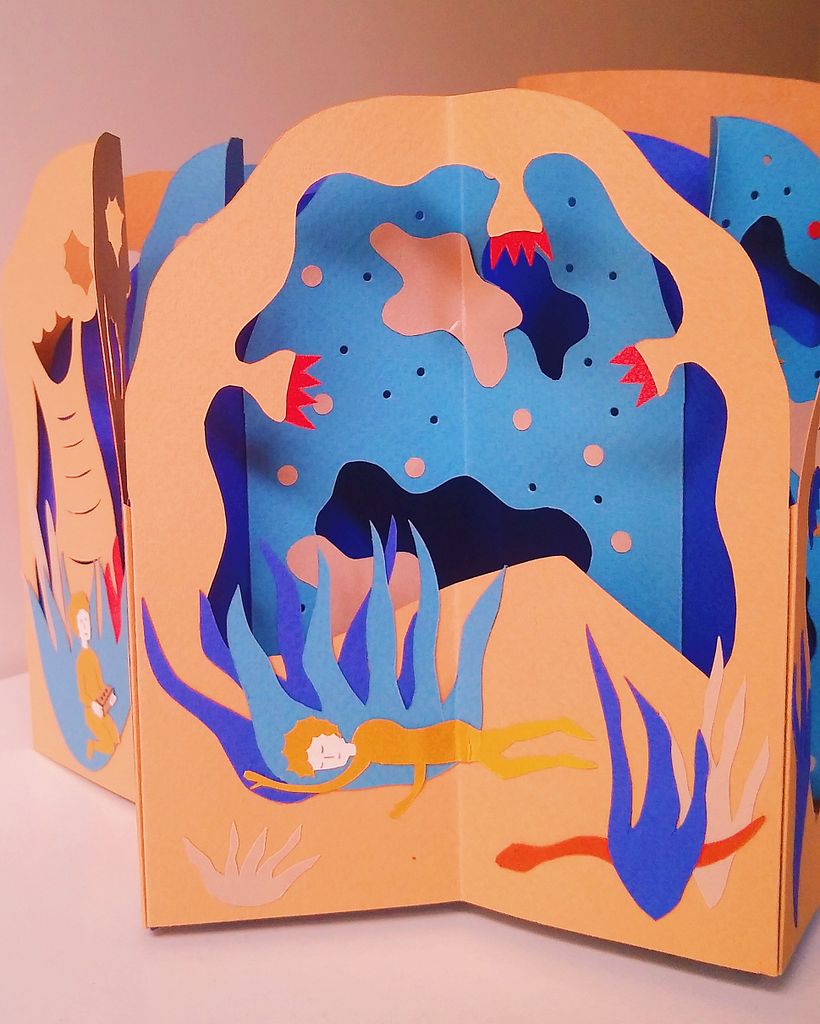Mi proyecto del curso: Ilustración con papercut: crea libros extraordinarios 3