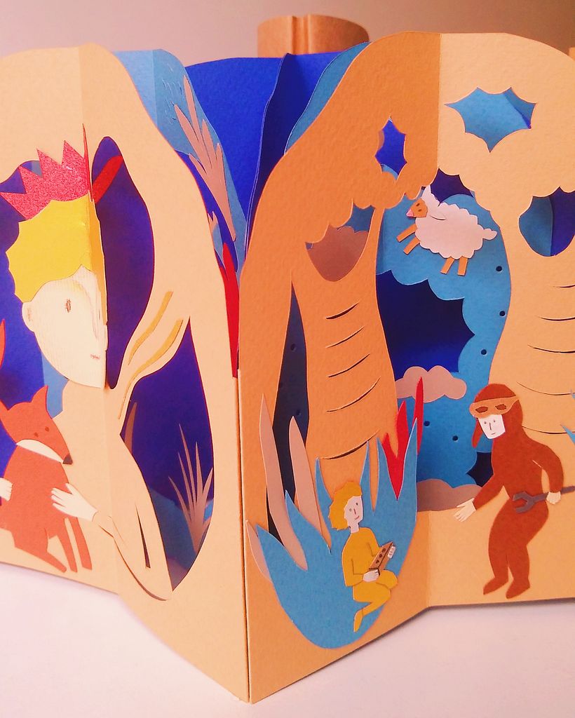 Mi proyecto del curso: Ilustración con papercut: crea libros extraordinarios 6