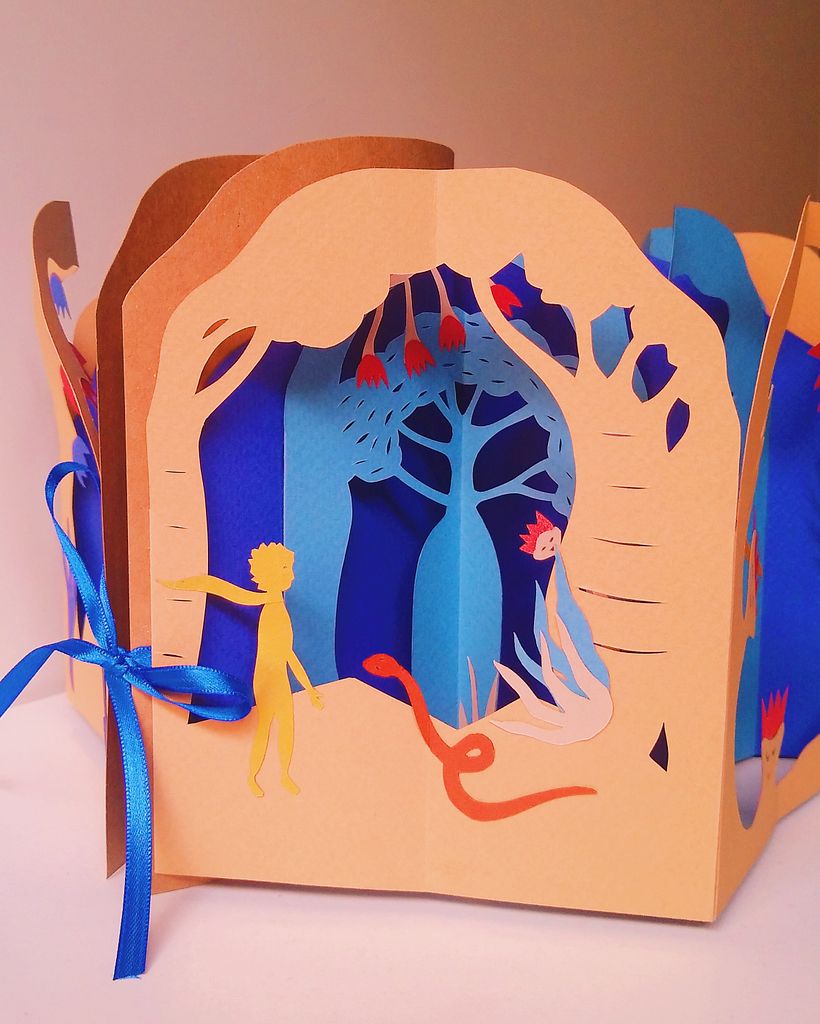 Mi proyecto del curso: Ilustración con papercut: crea libros extraordinarios 7