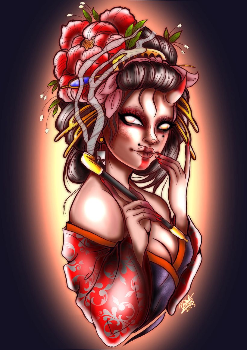 Meu projeto do curso: Design de personagens com identidade no Procreate 1