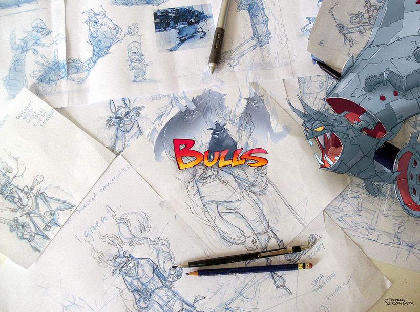 Red Bull / Rookie Bullz Visual Development 2