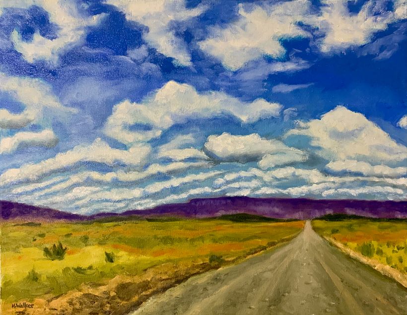 Road to Abiquiu, New Mexico