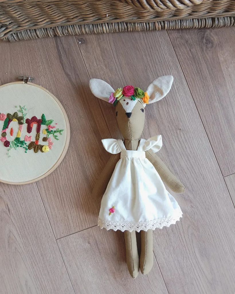 My project for course: Designing and Making Your Own Soft Toy 2