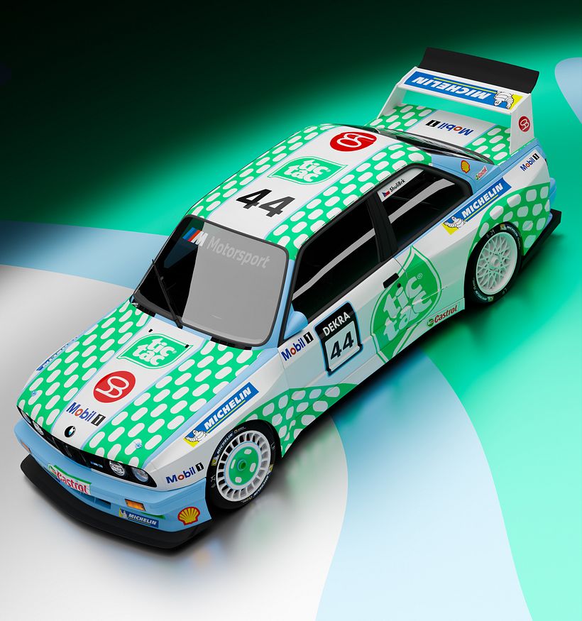 And here it is. Huge inspiration in 90s DTM but with my touch in it!