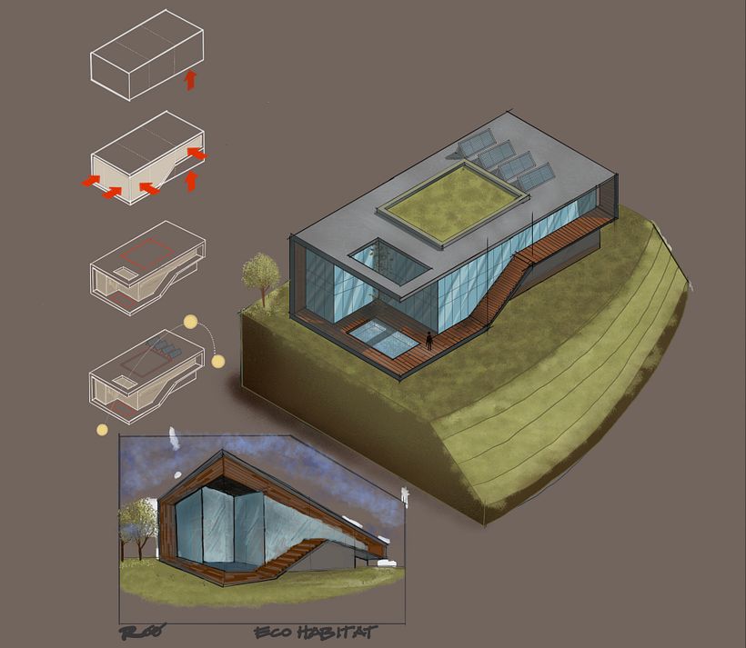 Mi proyecto del curso: Sketching arquitectónico y artístico con Procreate 1