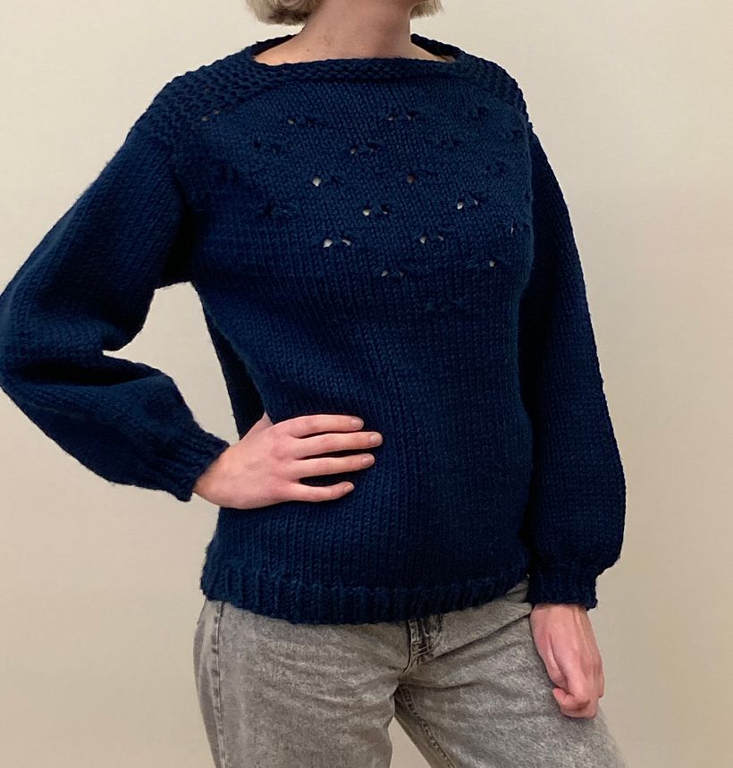 Maglione top down  1