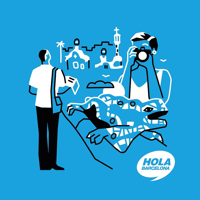 HOLA BARCELONA (Transports Metropolitans de Barcelona). Gráficas corporativas 5