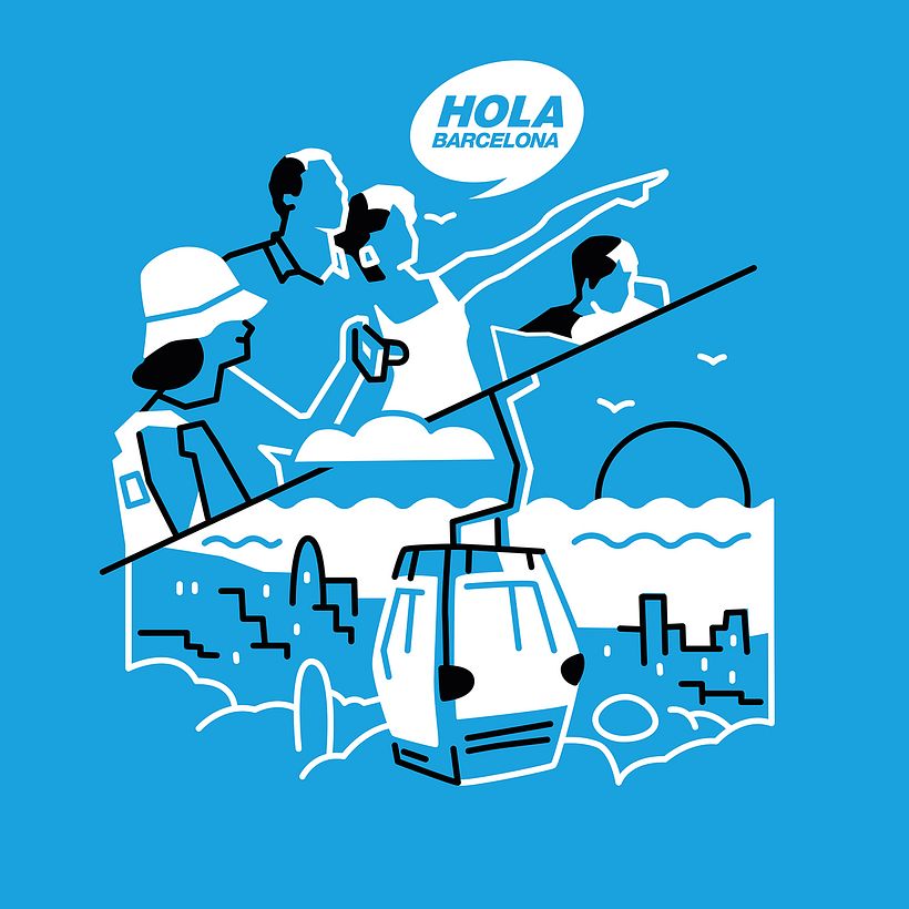 HOLA BARCELONA (Transports Metropolitans de Barcelona). Gráficas corporativas 6