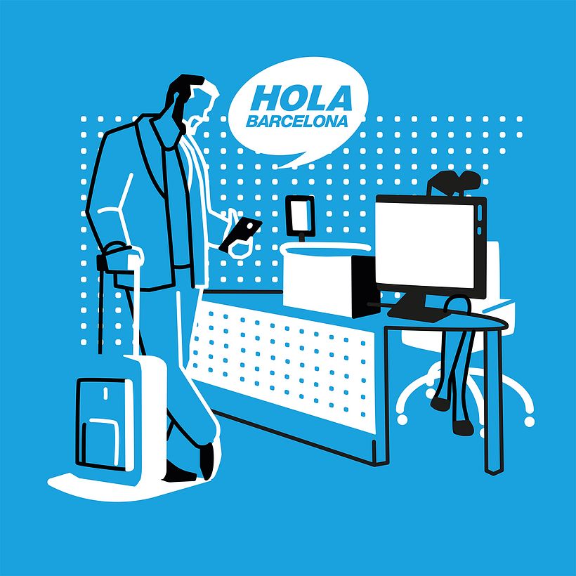 HOLA BARCELONA (Transports Metropolitans de Barcelona). Gráficas corporativas 8