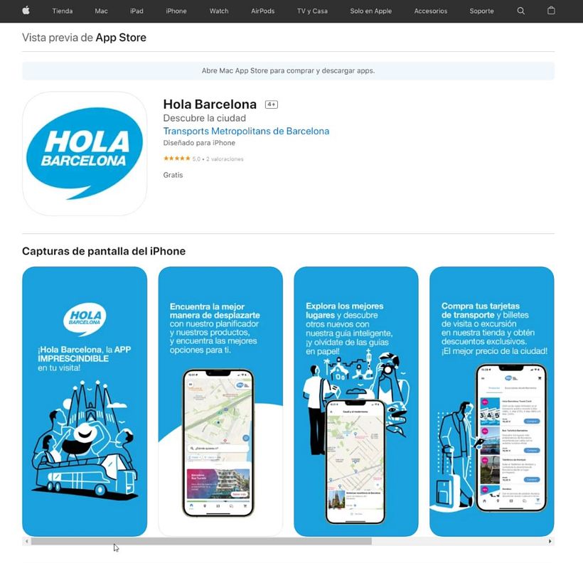 HOLA BARCELONA (Transports Metropolitans de Barcelona). Gráficas corporativas 11
