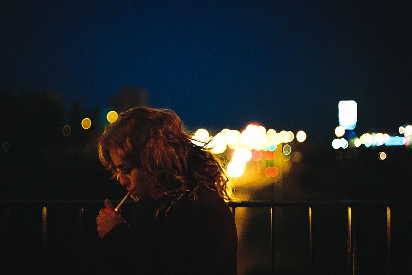 Portrait Photography: Creating Unique Atmospheres - Night-time photoshoot 1