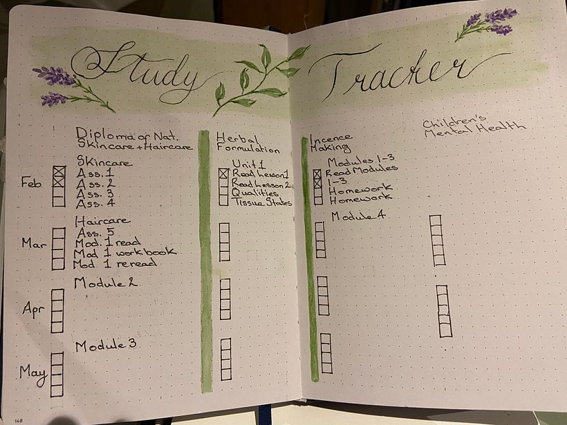 My project for course: Bullet Journaling: Illustrated Planning 1