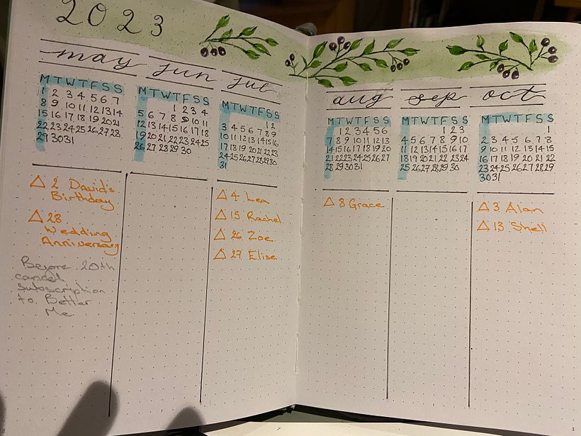 My project for course: Bullet Journaling: Illustrated Planning 2