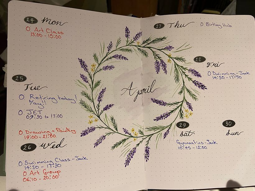 My project for course: Bullet Journaling: Illustrated Planning 3