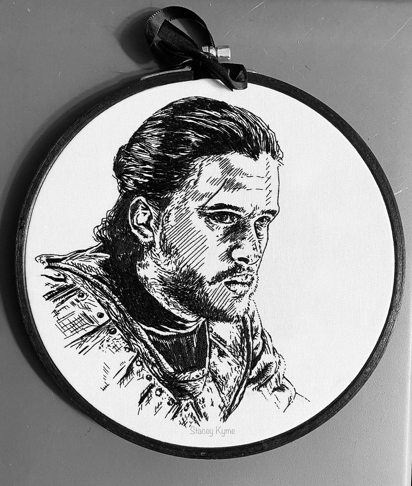 GOT Jon Snow Portrait 1