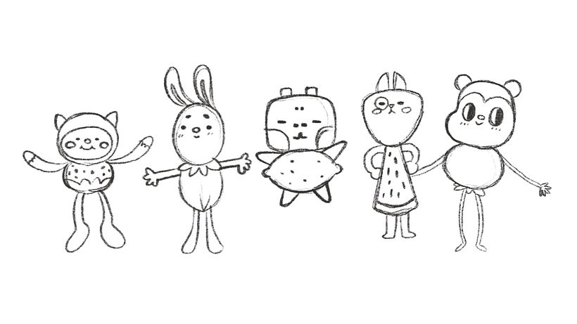 initial sketches