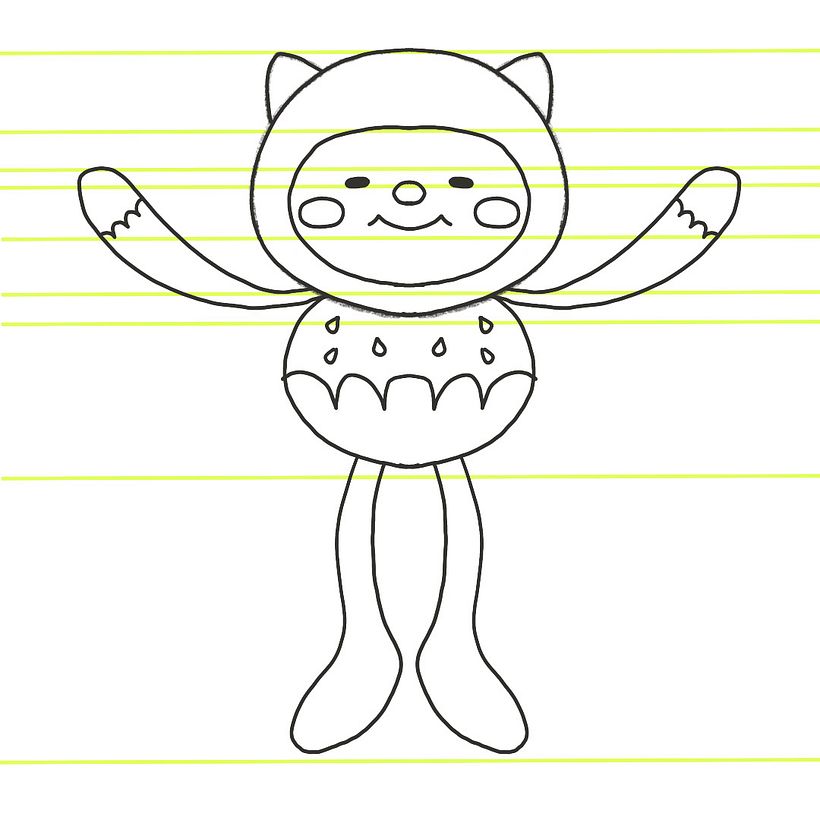 reference sketch for blender