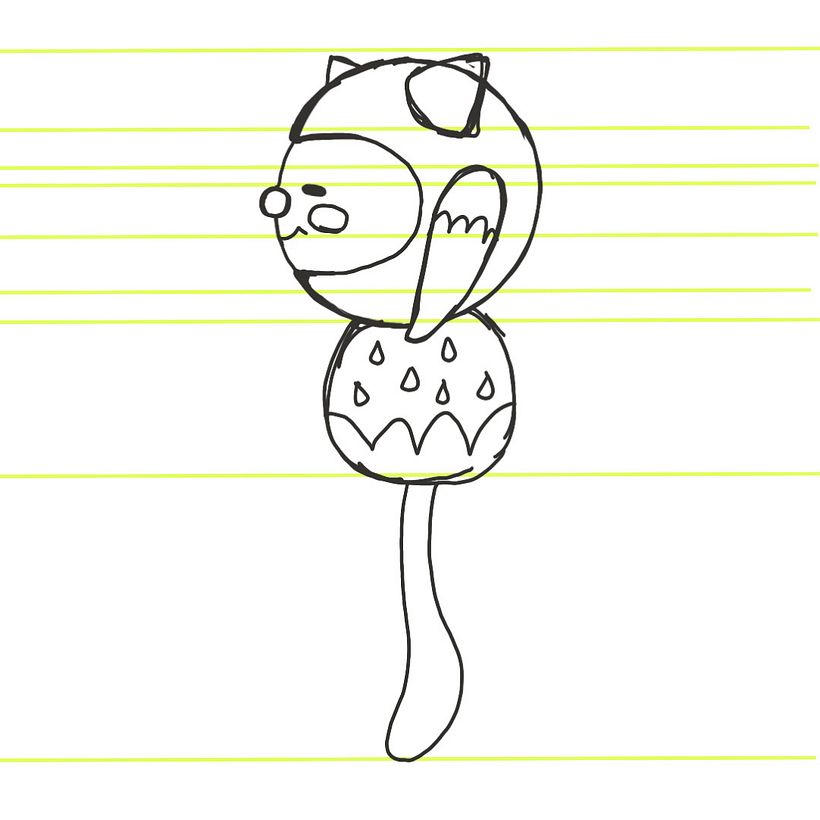 reference sketch for blender (side profile)