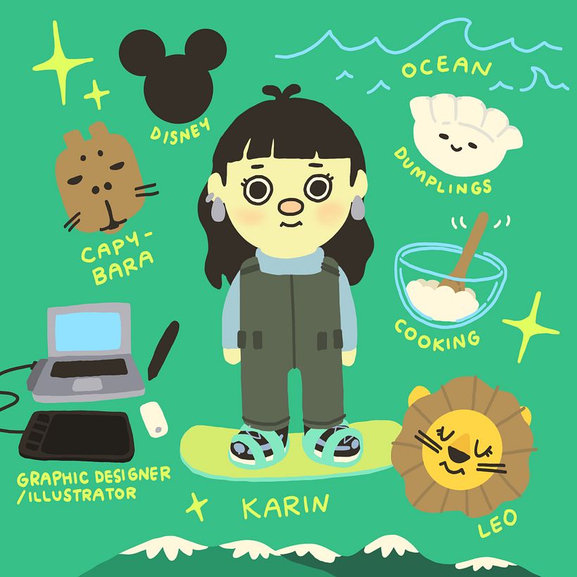 My project for course: Kawaii Character Creation in 3D with Blender 1