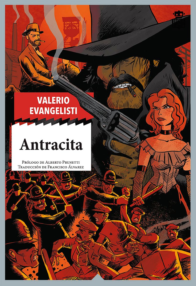 Portada para la edición de ANTRACITA de Hoja de Lata Editorial. A continuación, el proceso creativo: