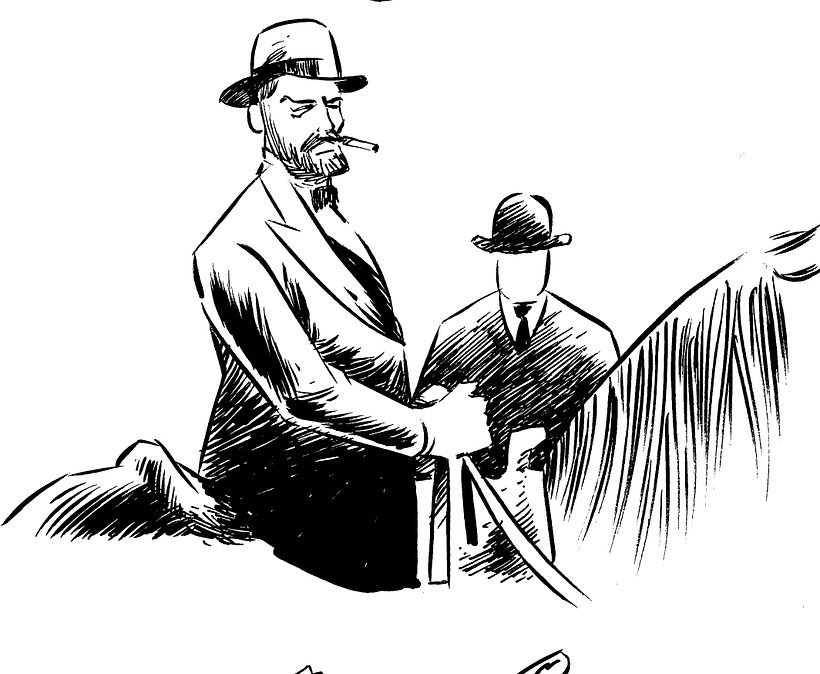 Ilustración de Allan Pinkerton.