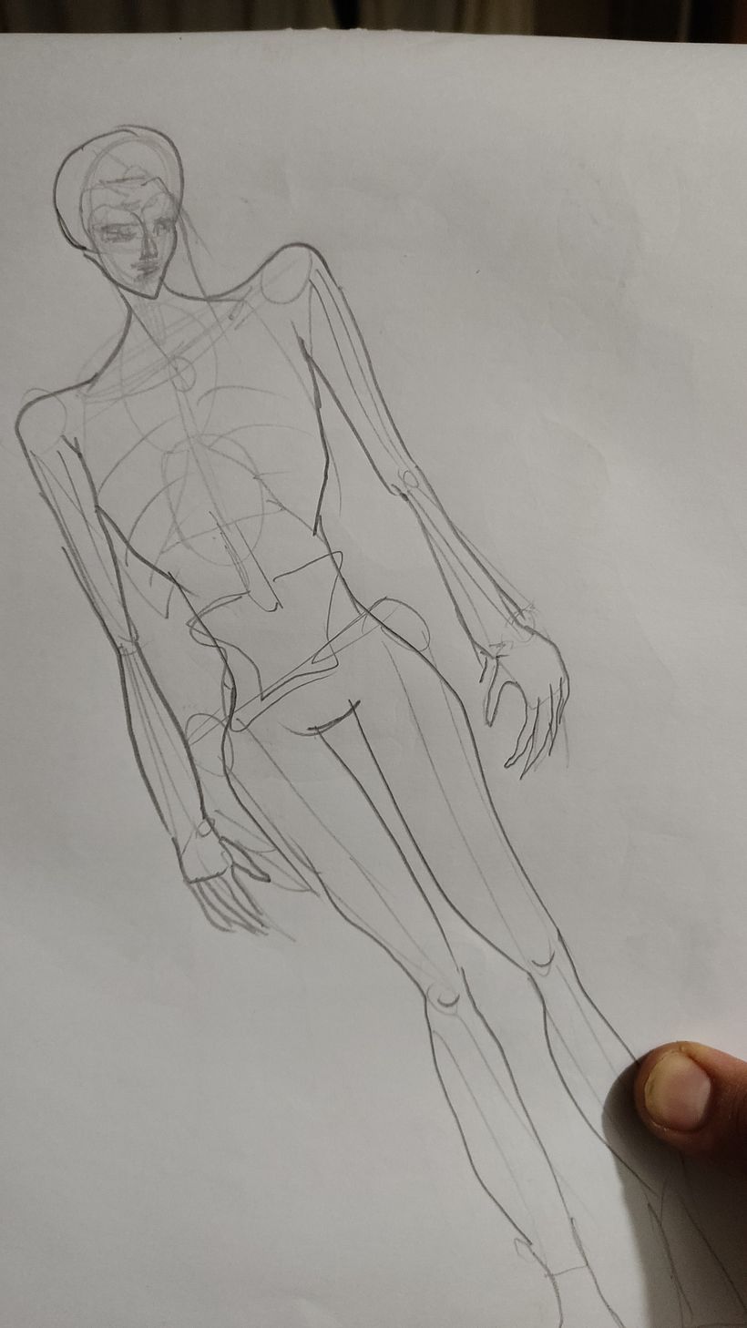 Mi proyecto del curso: Dibujo anatómico para principiantes 2