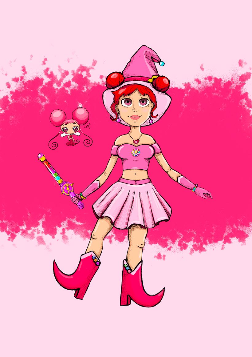 Ilustración del personaje "Doremi" 