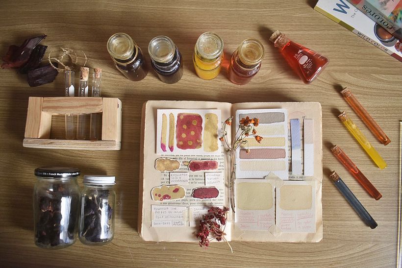 Nuestro proyecto del curso: Creación de acuarelas líquidas y tintas botánicas 8