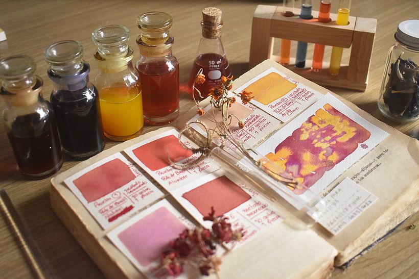 Nuestro proyecto del curso: Creación de acuarelas líquidas y tintas botánicas 1