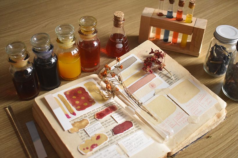 Nuestro proyecto del curso: Creación de acuarelas líquidas y tintas botánicas 2