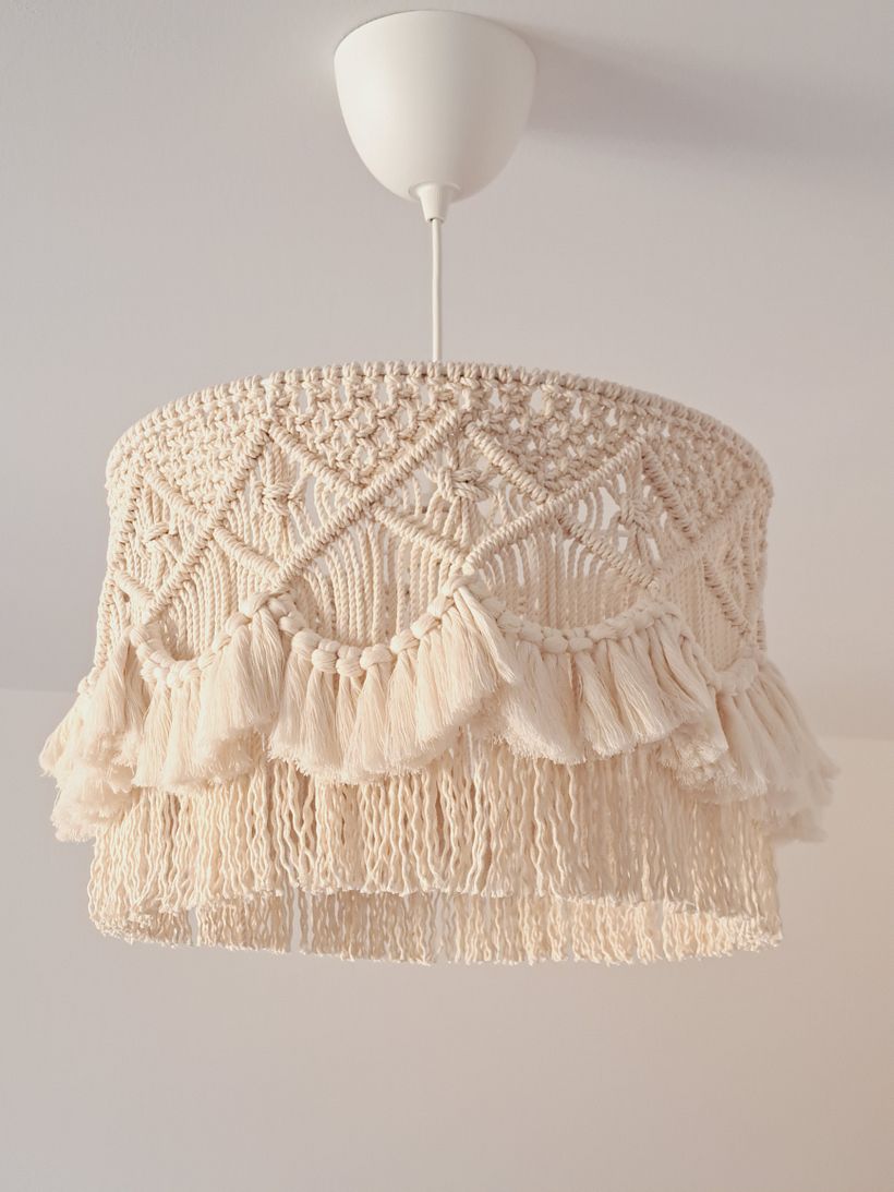 Thank you for the perfect course. The lamp in our bedroom fills me with joy every day...