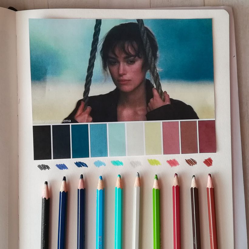 Il mio progetto del corso: Creazione di palette di colori: dipingi il tuo universo personale 4