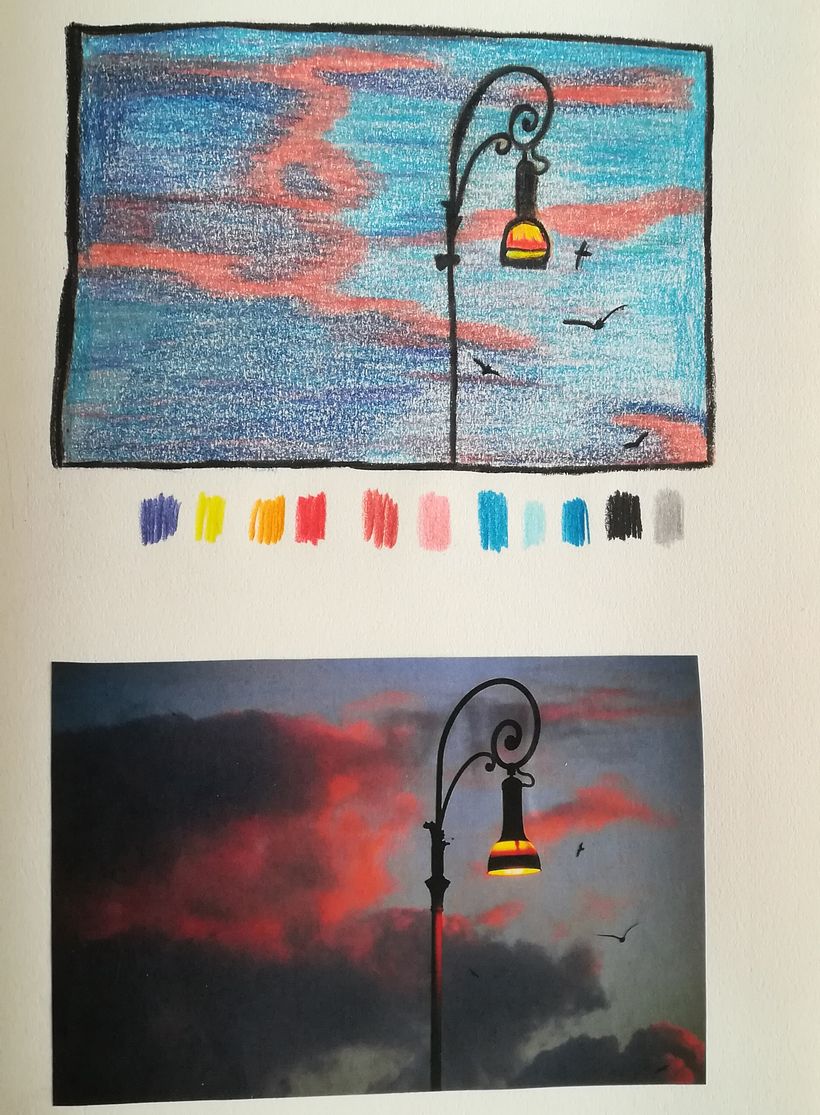 Il mio progetto del corso: Creazione di palette di colori: dipingi il tuo universo personale 6