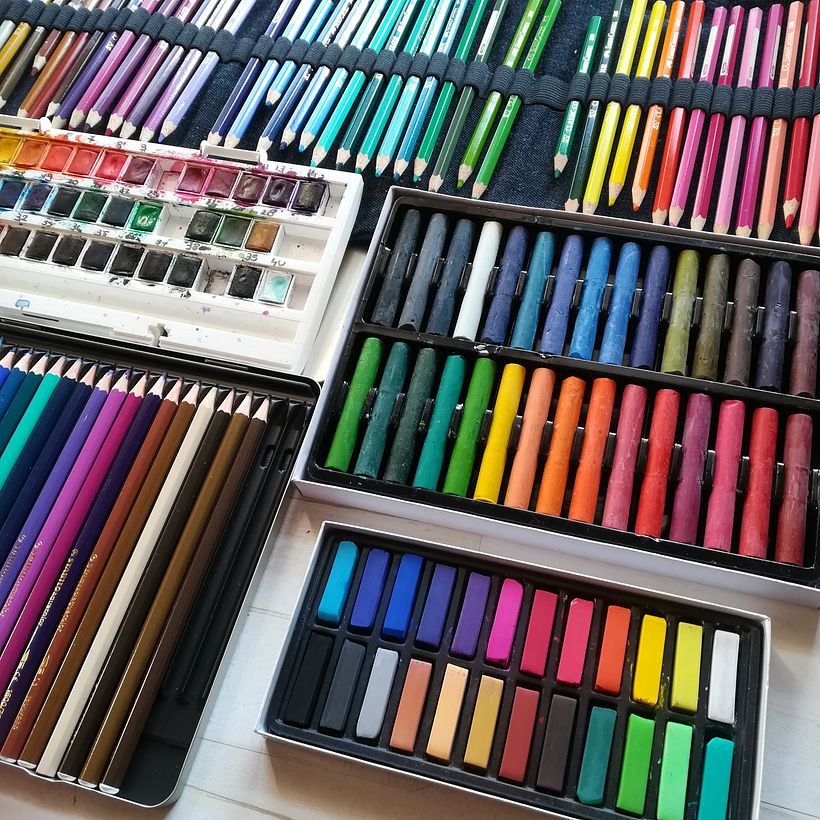 Il mio progetto del corso: Creazione di palette di colori: dipingi il tuo universo personale 10