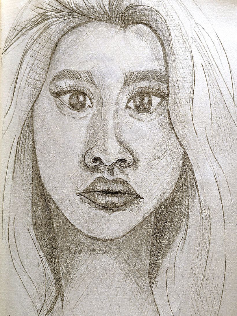 My project for course: Portrait Sketchbooking: Explore the Human Face 7