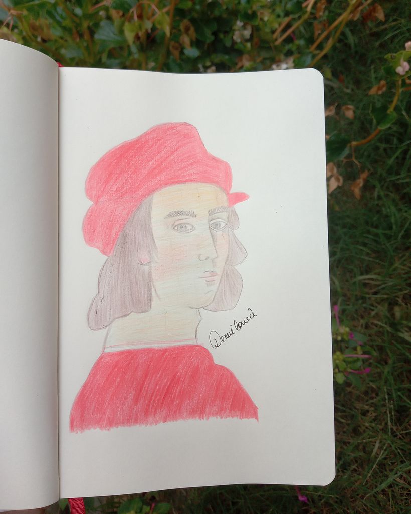 Meu projeto do curso: Desenho de retratos vibrantes com lápis de cor 1