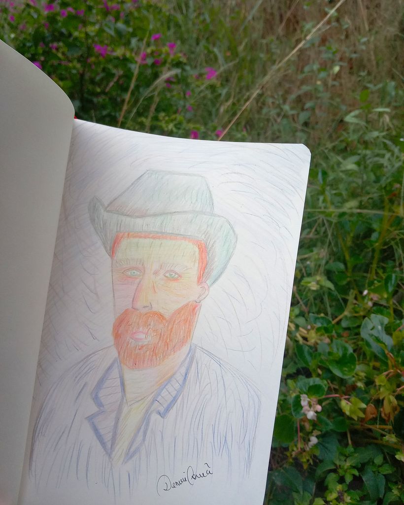 Meu projeto do curso: Desenho de retratos vibrantes com lápis de cor 2