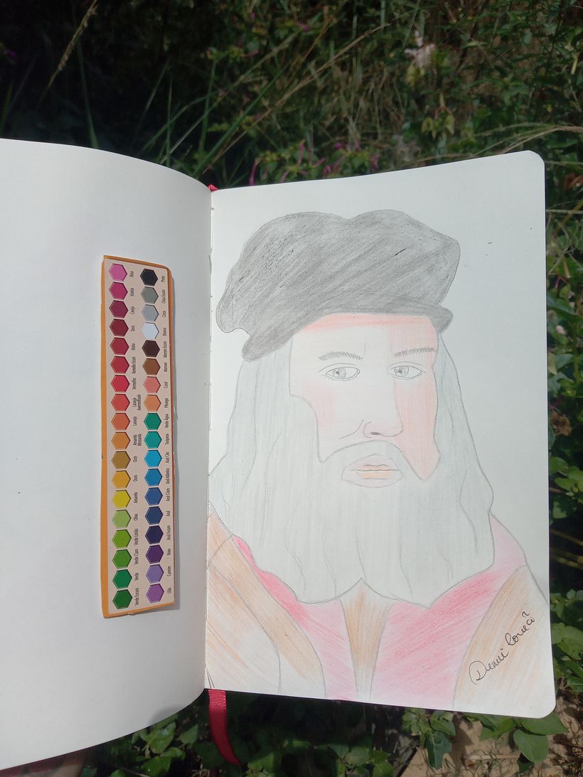 Meu projeto do curso: Desenho de retratos vibrantes com lápis de cor 3
