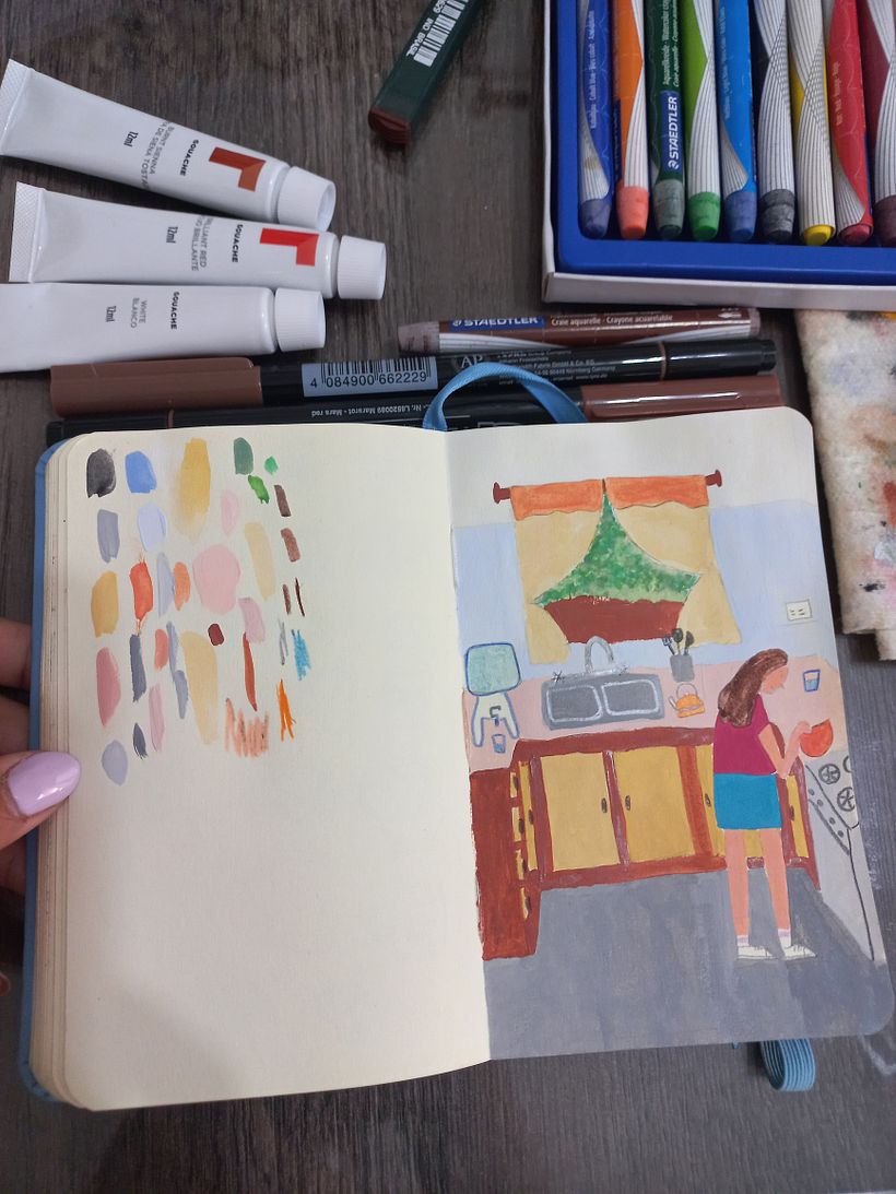 Mi proyecto del curso: Sketchbook para explorar tu estilo de dibujo 4