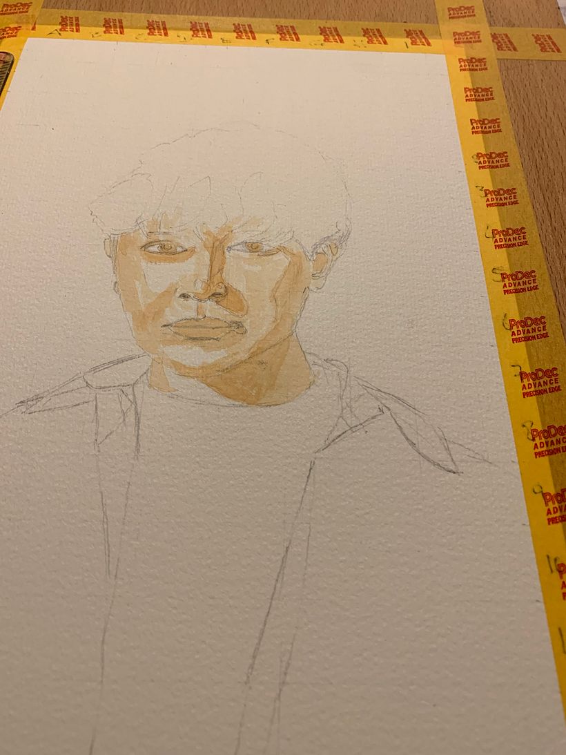 My project for course: Watercolor Portrait from a Photo 2