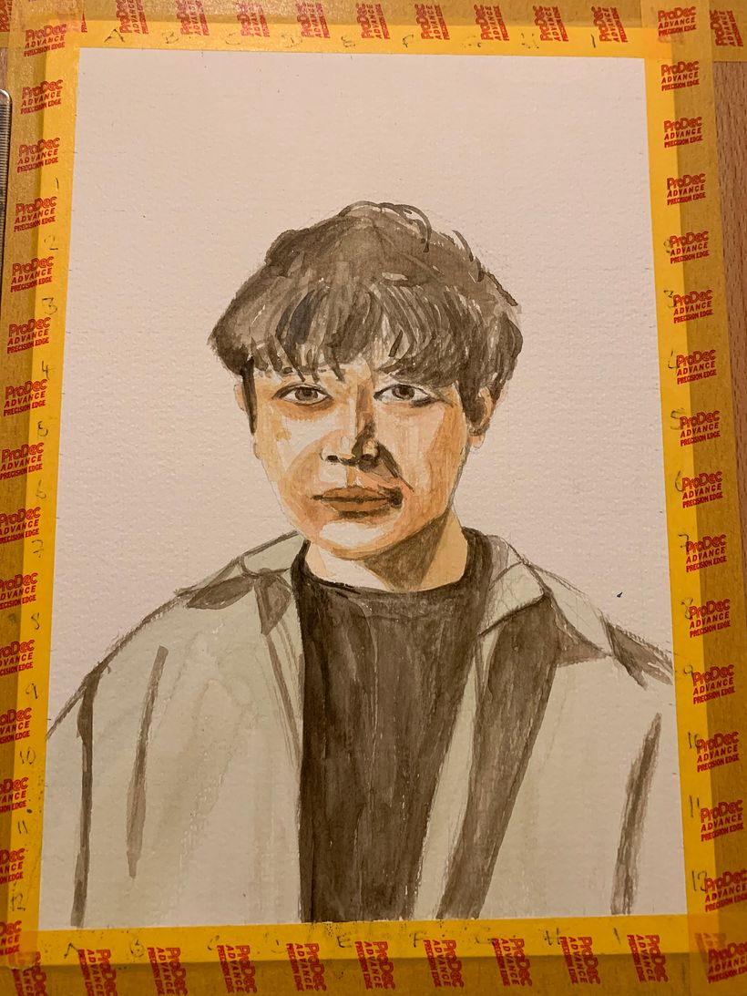 My project for course: Watercolor Portrait from a Photo 4