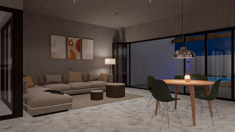 Mi proyecto del curso: Visualización arquitectónica con V-Ray para SketchUp 4