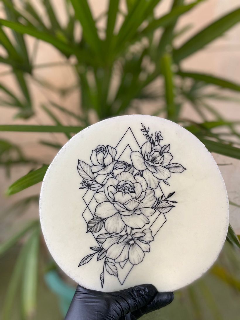 Meu projeto do curso: Técnicas de tatuagem blackwork com fine line 3