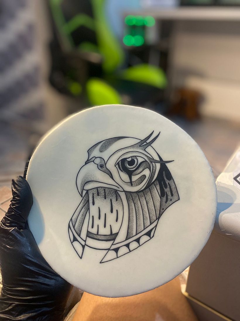 Meu projeto do curso: Técnicas de tatuagem blackwork com fine line 1