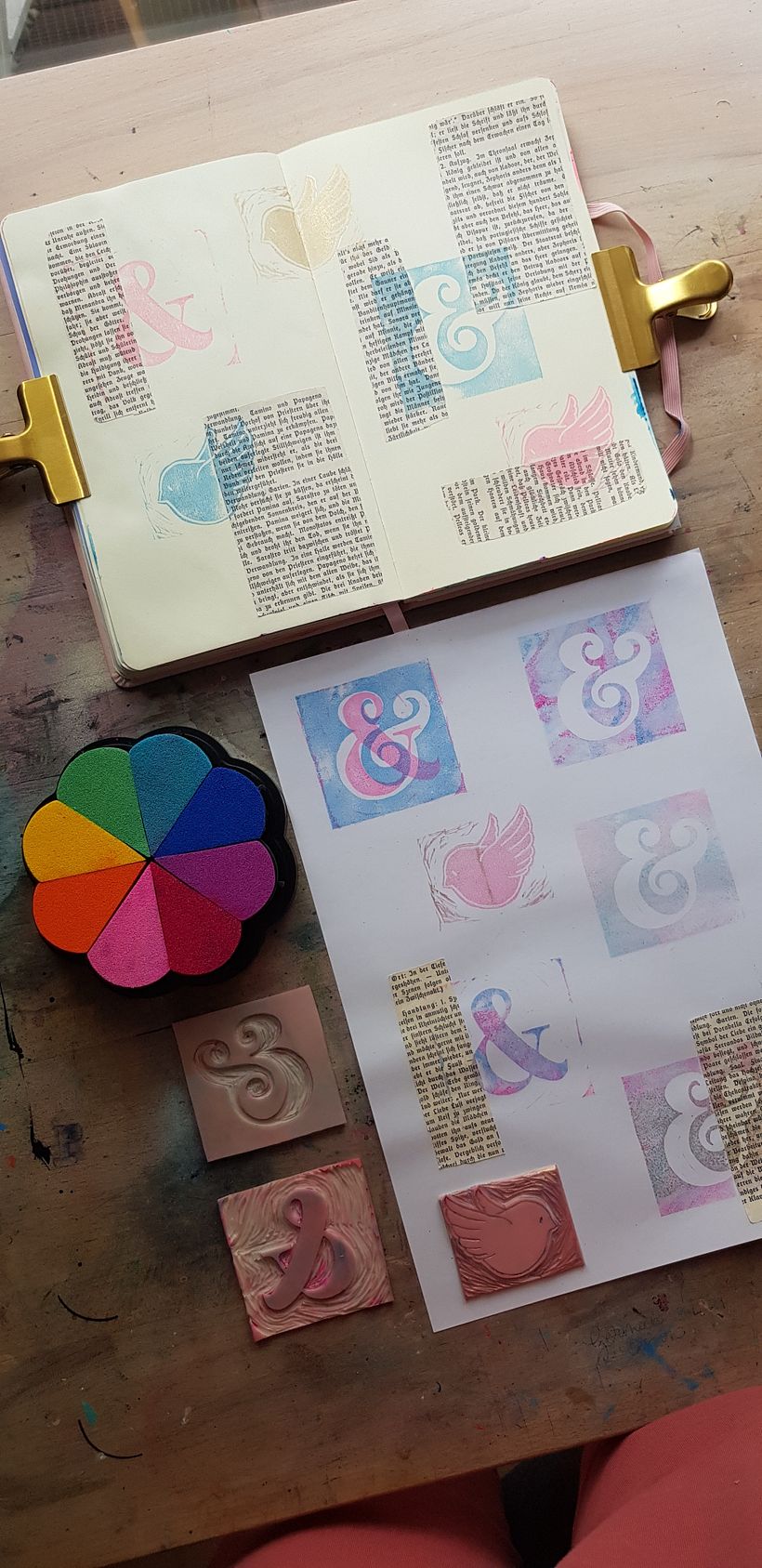 My project for course: Engraving Stamps and Printing Techniques 3