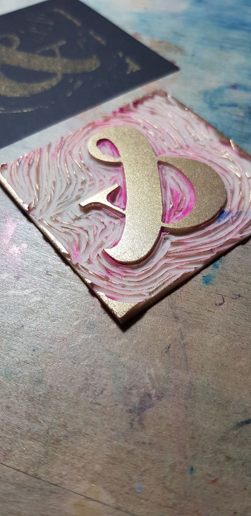 My project for course: Engraving Stamps and Printing Techniques 12