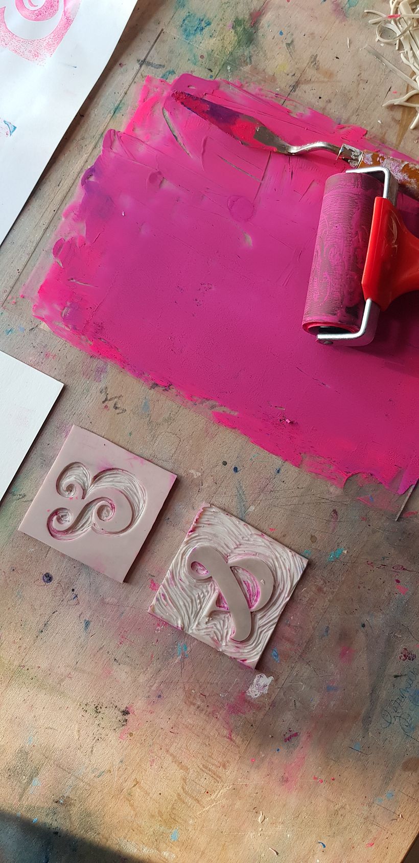 My project for course: Engraving Stamps and Printing Techniques 1
