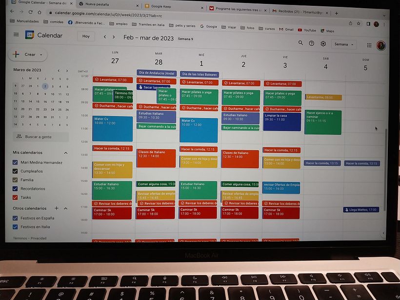 Mi proyecto del curso: Productividad para creativos con Google Workspace 3